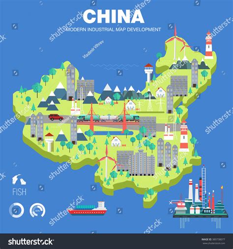 China industrial map: 1.733 billeder, stock-fotos og -vektorer ...