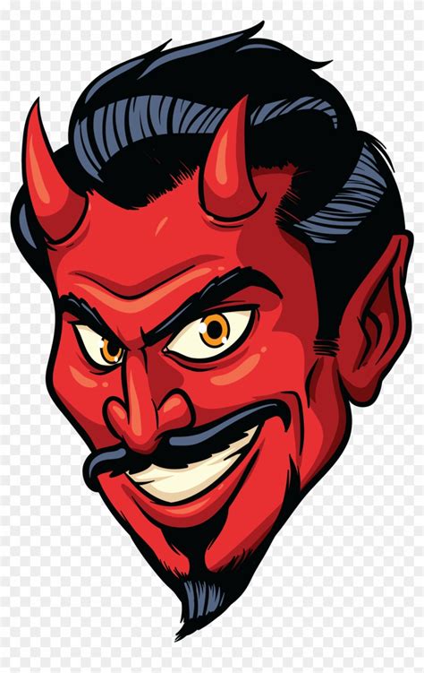 Cartoon Devil Goatee , Png Download - Smiling Devil, Transparent Png ...