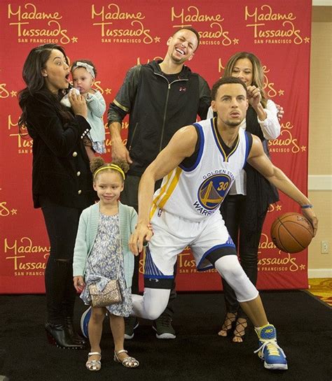 Stephen Curry's Family Continues to Be the Cutest at His Wax Figure Unveiling | Entertainment ...