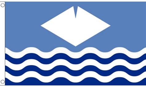 Isle of Wight New (Waves) Flag (Medium) - MrFlag