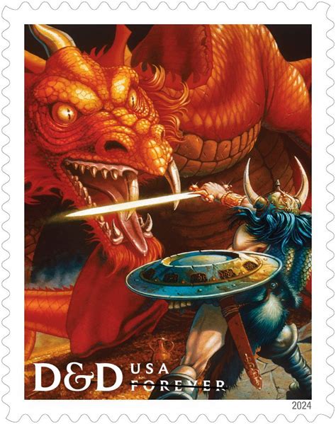 DUNGEONS & DRAGONS Stamps Will Release at Gen Con - Nerdist