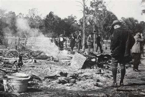 On Jan 05, 1923: White Mob Destroys Black Community of Rosewood, Florida