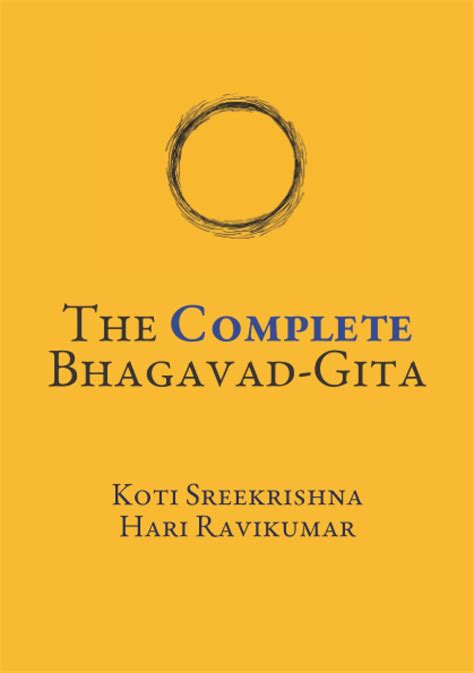 The Complete Bhagavad-Gita: A single-volume verse-by-verse self-study guide to master the ...