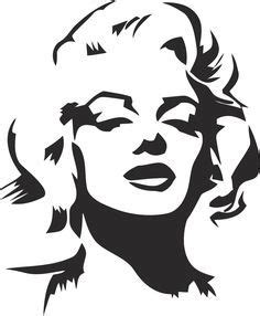 Marilyn Monroe Stencil Vector Coreldraw Vector (.cdr) file free download - 3Axis.co Stencil ...