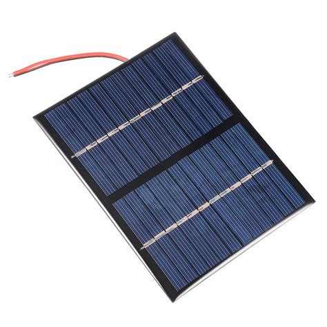 1.5W 12V Small Solar Panel Module DIY Polysilicon with 150mm Wire - Walmart.com - Walmart.com