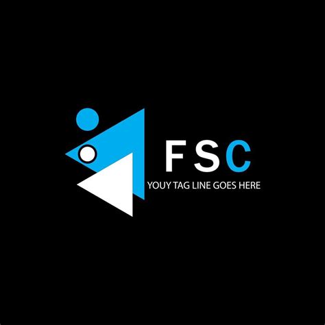 FSC letter logo creative design with vector graphic 7887935 Vector Art ...