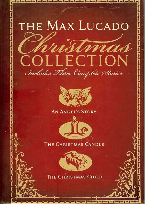 The Max Lucado Christmas Collection | Max lucado, Angel stories, Christmas candle