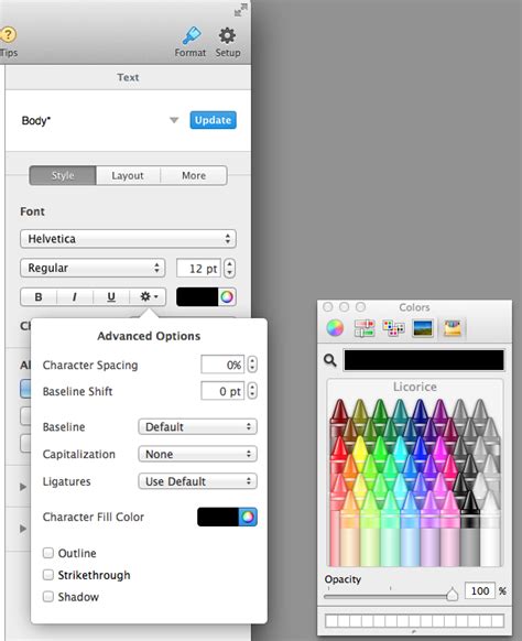 How to Highlight Text in Yellow in Pages 5.0 - Ask Different