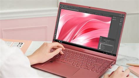 MSI’s rose pink Prestige 14 is a gaming laptop you’ll actually want to use in public