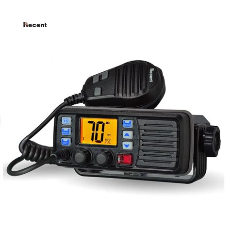 Boat Mobile Radio Recent RS-507M VHF Marine Transceiver - Walkie-Talkie Android Phone Two Way Radio