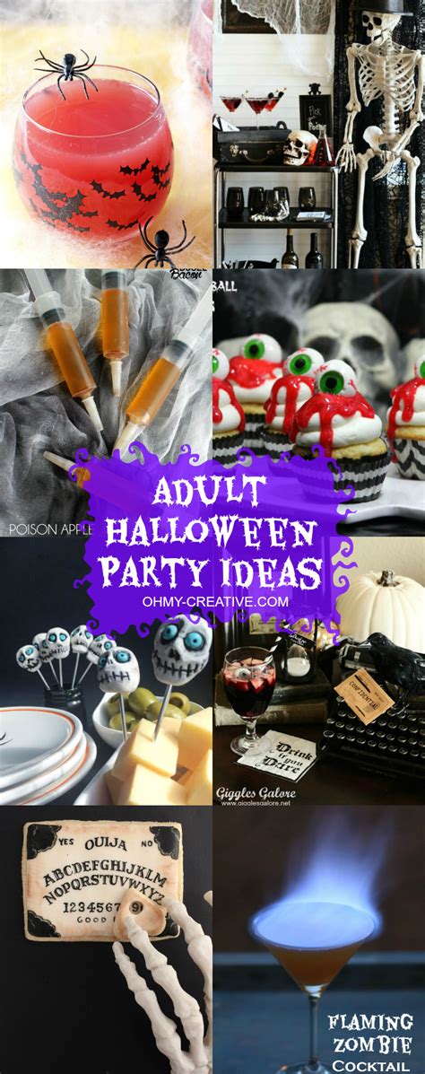 Adult Halloween Party Ideas - Oh My Creative