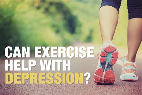 Can Exercise Help with Depression? - The Awareness Centre