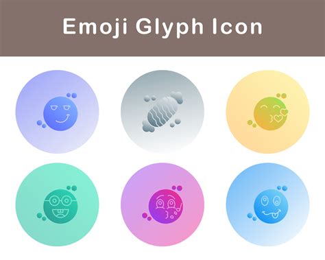 Emoji Vector Icon Set 21122495 Vector Art at Vecteezy