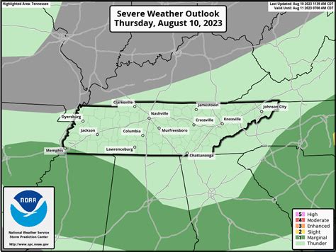 Knoxville, Tennessee Severe Weather Outlook - My Severe Weather Outlook