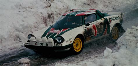 Lancia Stratos Rally Car