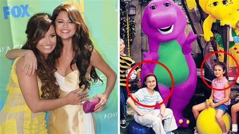 WATCH: Selena Gomez & Demi Lovato Were On ‘Barney’ Together As Kids ...