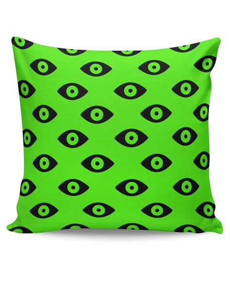 Cushion Covers & Pillows | Quirky Eyes Pattern Cushion Cover online India | PosterGuy.in