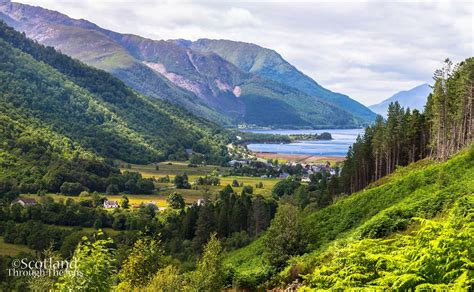 Glencoe Village view from on the way up the Pap of Glencoe | Scotland ...