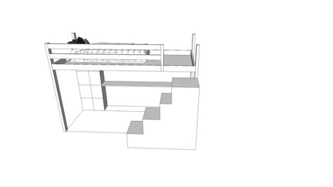 Loft Bed | 3D Warehouse