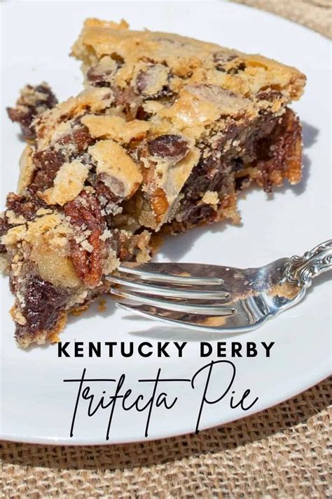 Kentucky Derby Pie Recipe is a Trifecta of Chocolate, Bourbon & Pecans | Recipe | Derby pie ...