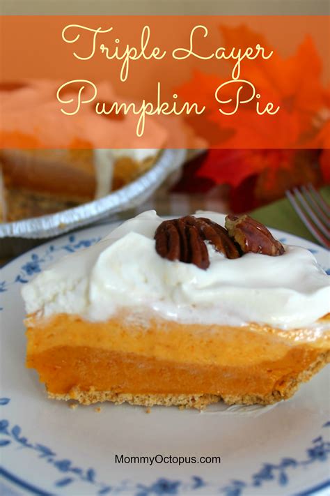 Triple Layer Pumpkin Pie