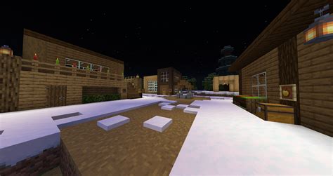 Small Christmas Village in Minecraft! : r/lossedits