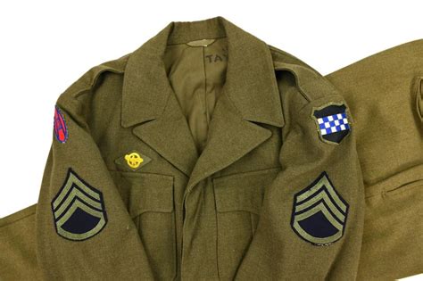 WorldWarCollectibles | US WW2 30th/99th Infantry Division Uniform