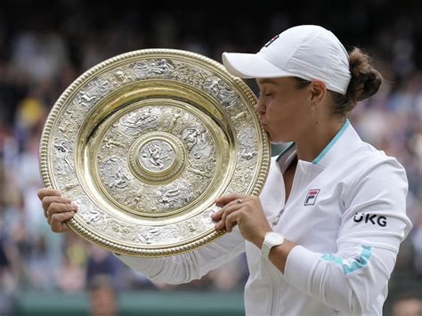 Barty Is First Australian To Win The Wimbledon Women's Singles Title ...