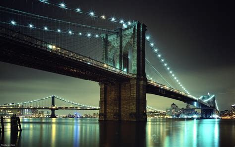 Brooklyn Bridge Night Wallpapers - Top Free Brooklyn Bridge Night Backgrounds - WallpaperAccess