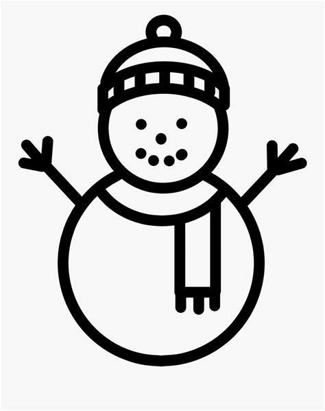 Snowman Clipart Outline / Snowman Black And White Black And White Christmas Clip Art Free ...