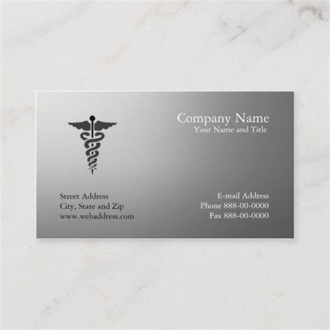 Physician Business Card | Zazzle.com