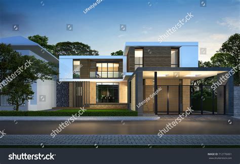 Modern Residential Buildings Elevation