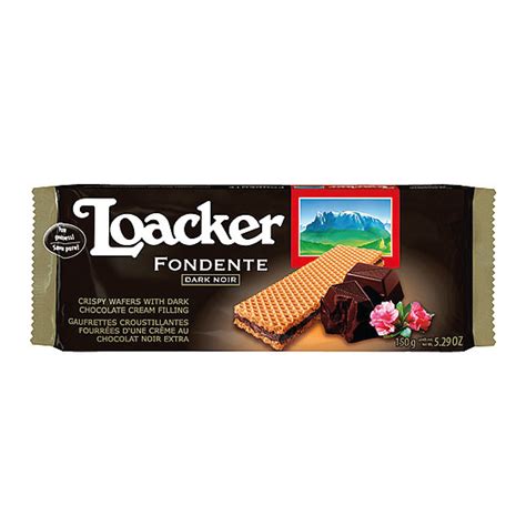 Loacker wafer - Dark Chocolate 150gr