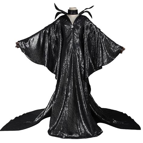 Manles Maleficent Cosplay Costume Maleficent Angelina Jolie Cosplay Clothing Dress Adult Women ...