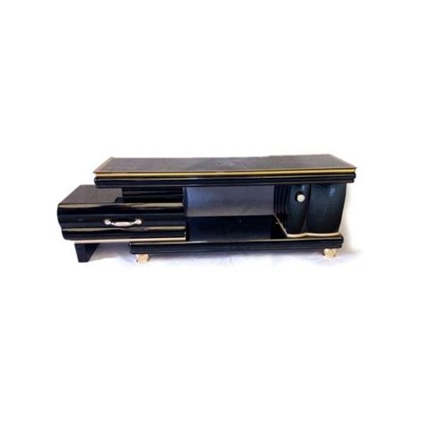 Wood Elegant Modern TV Stand With Drawers - ( Black) - ShopXtraa