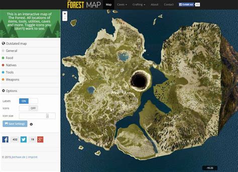 The Forest Survival Game Map