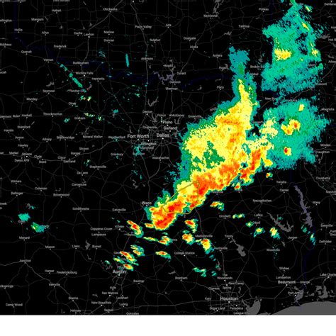 Interactive Hail Maps - Hail Map for Streetman, TX