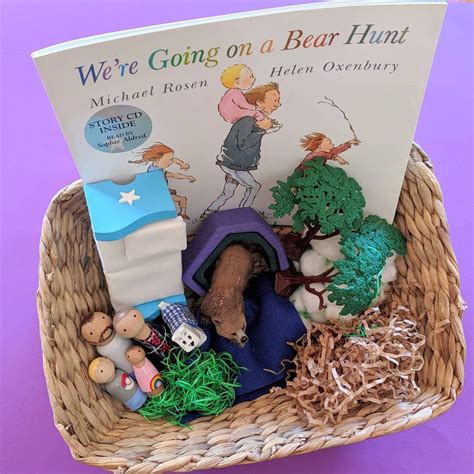 Were Going on Bear Hunt Story Basket . We're going on a bear hunt, we're going to catch a big ...