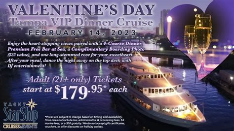 Yacht StarShip | Tampa Valentines Day VIP Dinner Cruise , Yacht StarShip Cruises & Events (Yacht ...