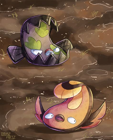 #119 [Pokemon Evolution Line] - It's a trap! by ImazArtz on DeviantArt