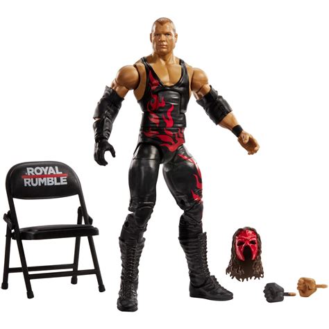 WWE Elite Collection Kane Action Figure with Accessories - Walmart.com ...