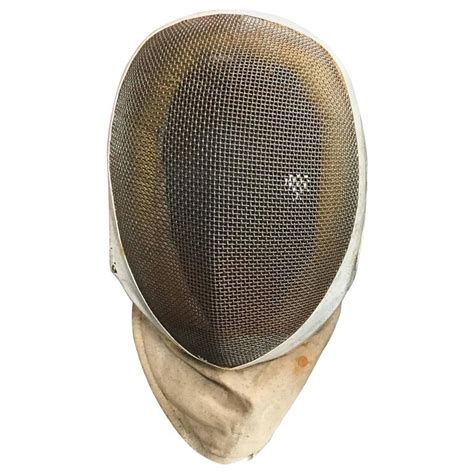 Vintage Leon Paul Fencing Mask at 1stdibs