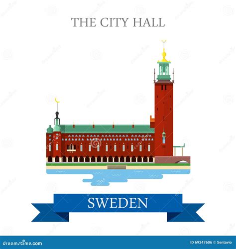 Stockholm Sweden City Skyline Vector Silhouette | CartoonDealer.com #212296151