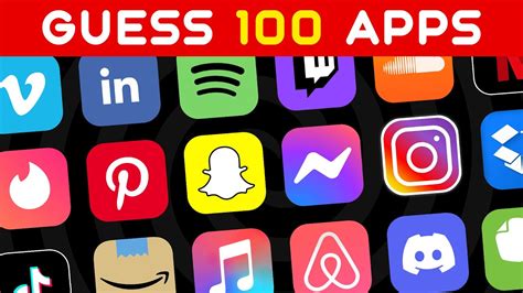 Guess the App Logo in 3 Seconds 📱 100 Apps Logo Quiz - YouTube