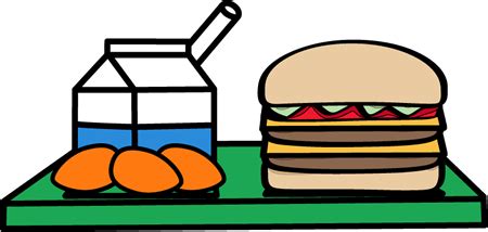 School Lunch Tray Clip Art - School Lunch Tray Image