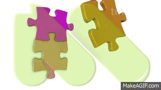 Colorful Jigsaw Puzzle Coming Together on Make a GIF