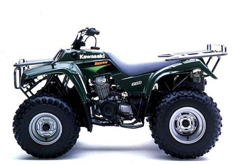 Review of Kawasaki BAYOU 220 2000: pictures, live photos & description Kawasaki BAYOU 220 2000 ...