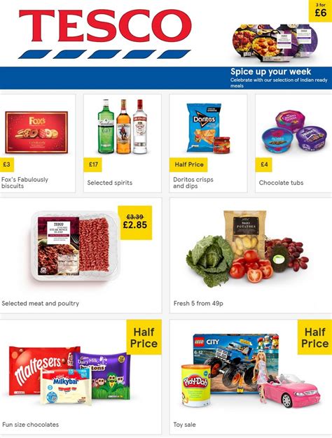 TESCO Offers & Special Buys from 16 October