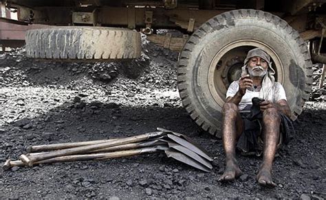 How coal mine workers struggle to make a living - Rediff.com Business