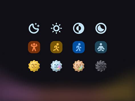 Dark Icons for Dark Mode by Allen Wang on Dribbble